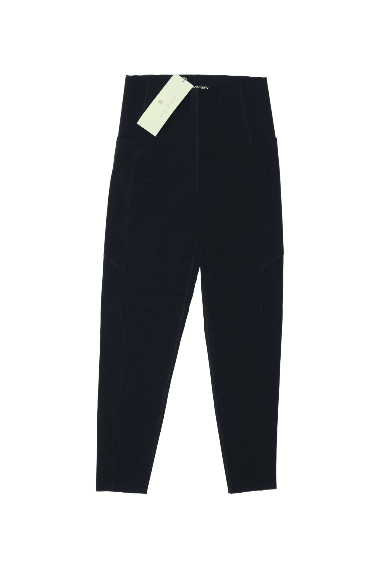 Sweaty Betty Women's Leggings Black Power Ultra Sculpt High Waist 7/8 New