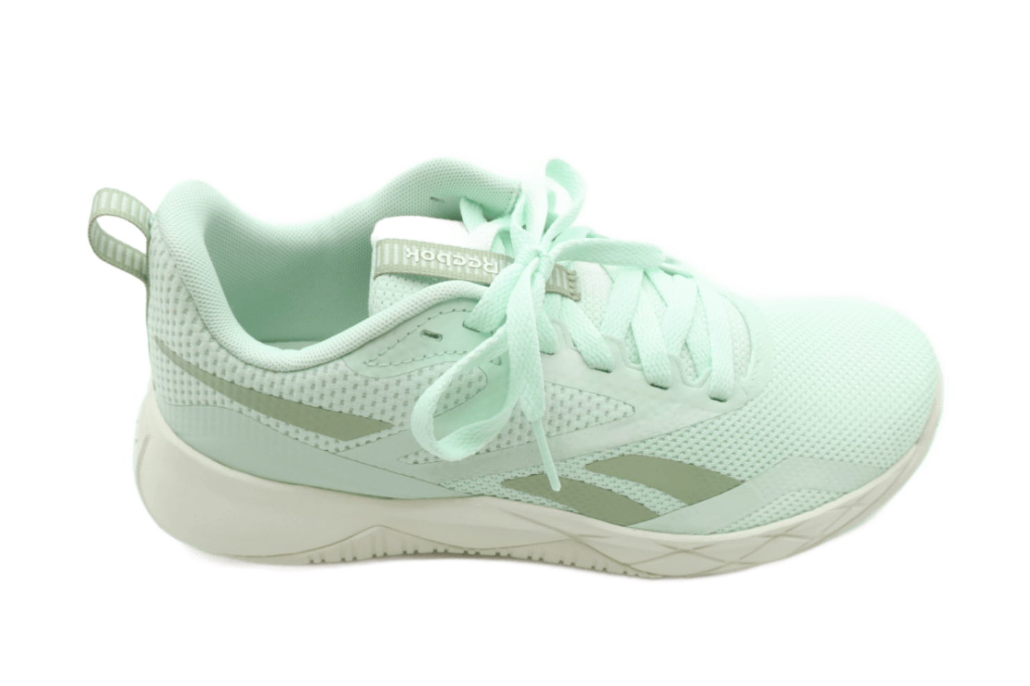 Reebok Women's NFX Training/Casual Trainers Green Mix Low Tops Lace Up New